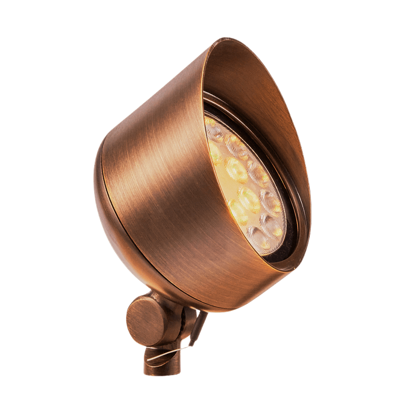 Alliance BL400bt Bluetooth Flood Light, Color Changing LED, Brass (BL400-bt)