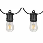 Unique Lighting Systems Bistro Light 12V S14 2W LED 24’ String (LED-BISTRO-12V)