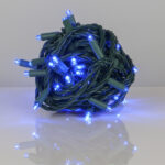 70 LED Count 24 ft. Blue Color Holiday Christmas Outdoor String Lights (5MM) (81903) - Image 2
