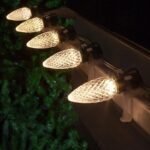 25 Pack C9 Warm White LED Superbrite Holiday Christmas Faceted Bulb (81881)