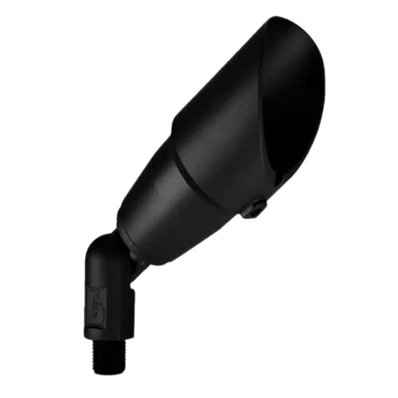 Vista 2416 Black Aluminum Up Light, 4.5W 3000K LED (GR-2416-B-6-RGBW-38)