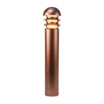 Alliance Bollard Path Light, Bronze Finish, No Lamp (BOLLARD100-LED)