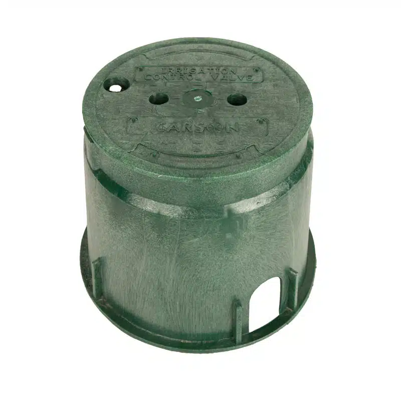 Oldcastle Precast 910 Carson 10 in Green Box and Lid (09101034)
