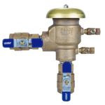Febco 765 PVB pressure vacuum breaker backflow preventer with quarter-turn ball valves and freeze sensor