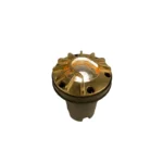 FX Luminaire FC-ZD-6LED-LV-BS Well Light Natural Brass (FC-ZD-6LED-LV-BS)