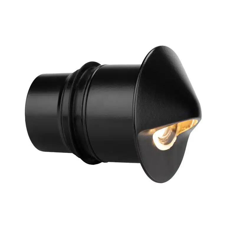 FX Luminaire Cora CN-51 5W MR16 2700K LED In-Grade Well Light Round, Black (CN-51-LED35WFL-RD-FB)