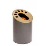FX Luminaire KG-ZD-3LED-BS Well Light Natural Brass (KG-ZD-3LED-BS)