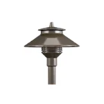 FX Luminaire PL-NL-12R-BZ Path Light Bronze Metallic (PL-NL-12R-BZ)