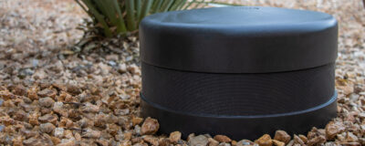 TruAudio Outdoor Audio Systems — Landscape Speakers, Kits & Burial Subs 19 SubTerrain underground subwoofer in landscape
