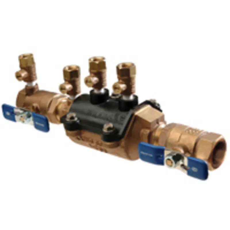 Wilkins 350 Double Check Backflow Preventer Lead-Free 1" MNPT (1-350FT)