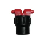 Jain Irrigation Red Quadra-Bubbler 4-Outlet Emitter - 10 GPH (101084484)