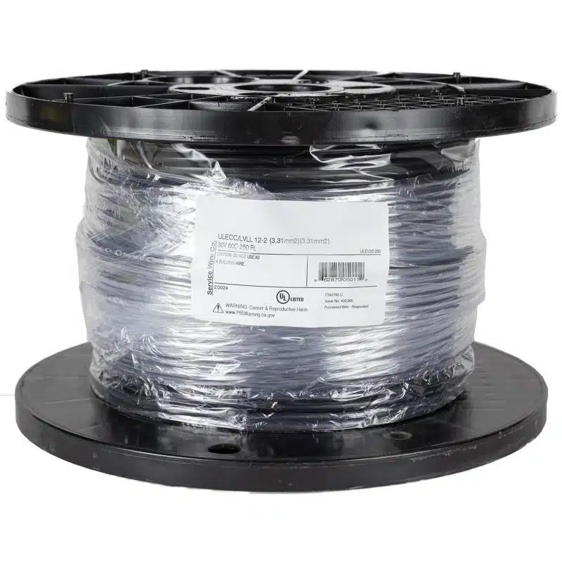 Regency Wire 500′ Low Voltage Lighting Wire Black 10 Gauge 2 Conductor (102LV500)