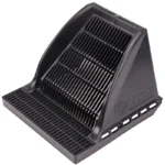 NDS Downspout Defender 12" x 12" Square Catch Basin Grate, Black (1200DSG)