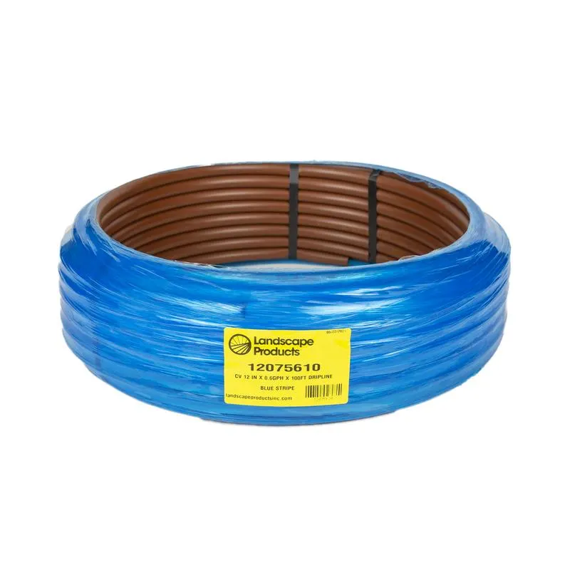 Landscape Products EZ-ID-CV 17MM Dripline - .6GPH Emitters 100 ft Roll x 12 in Spacing (12075610)