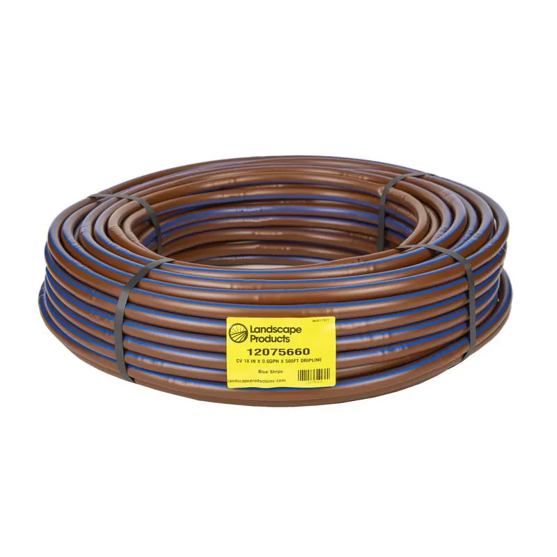 Landscape Products EZ-ID-CV 17MM Dripline - .6GPH Emitters 500 ft Roll x 18 in Spacing (12075660)