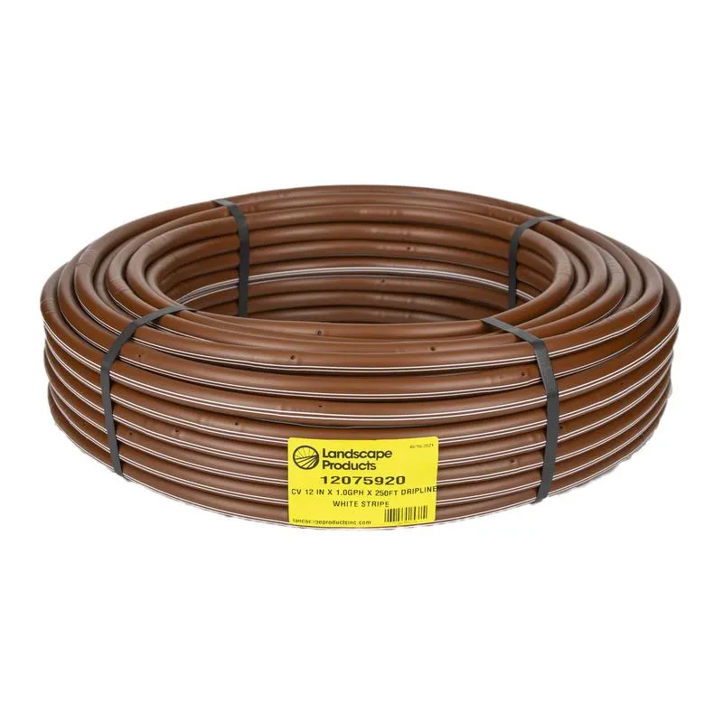 Landscape Products EZ-ID-CV 17MM Dripline - 1GPH Emitters 250 ft Roll x 12 in Spacing (12075920K)