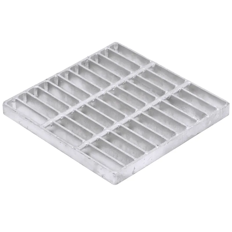 NDS 12" x 12" Square Catch Basin Grate, Galvanized Steel (1215)