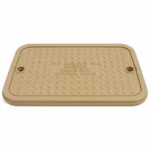 Oldcastle Infrastructure 1324 Carson 12 in Tan Lid Only (13241084)