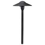 Kichler 15310 Path Light, Textured Black, T5 LED, Aluminum (15310BKT)