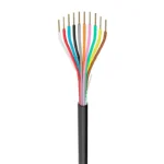 Regency Wire 250′ 18-5 5-Strand Muti-Color Black Irrigation Wire Roll (18-050)