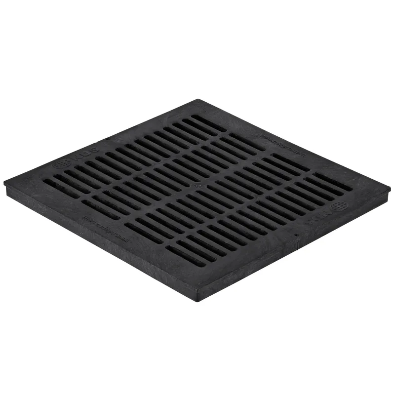 NDS 18" x 18" Square Catch Basin Grate, Black (1811)