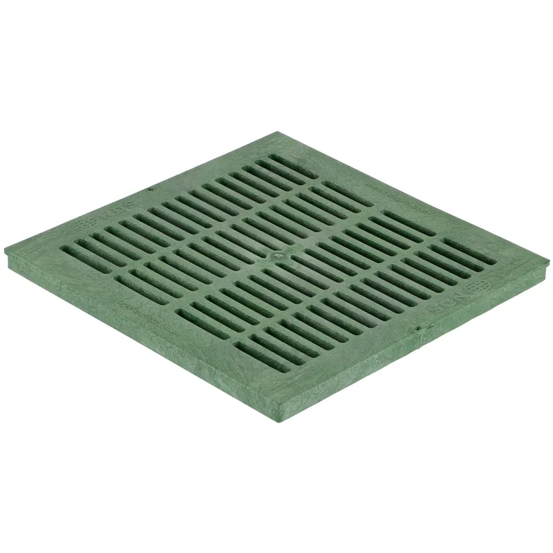 NDS 18" x 18" Square Catch Basin Grate, Green (1812)