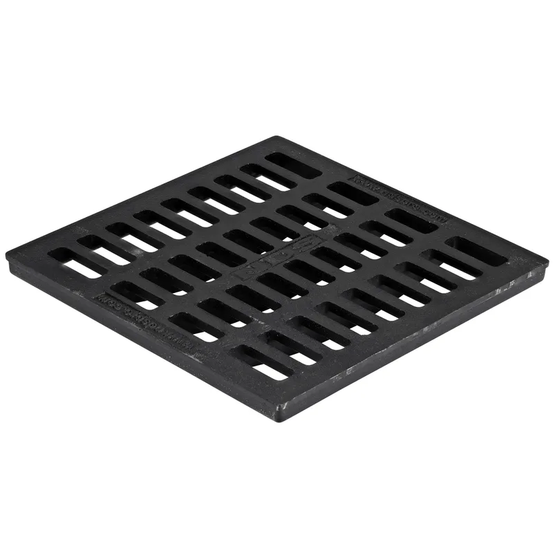 NDS 18" x 18" Square Catch Basin Grate, Cast Iron (1813)