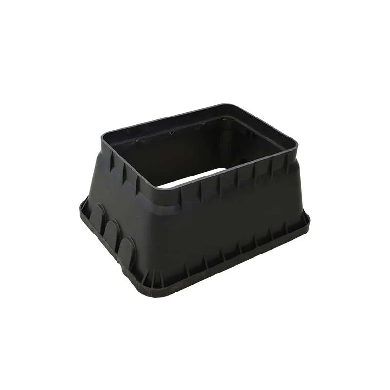 Oldcastle Infrastructure Jumbo 12 in Rectangle Black Valve Box Only (190101)