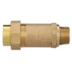 Wilkins 1 in 700 Dual Check Valve Male x Female Union (1MX1UF-700XL)