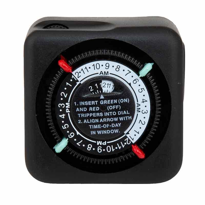 Landscape Products Low Volt Analog Outdoor Dial Timer for Landscape Lighting (270TN111RM)
