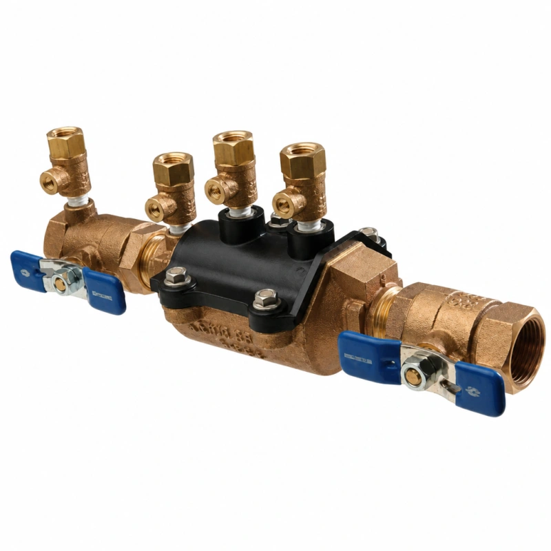 Wilkins 350 lead-free double check backflow preventer 3/4 inch (34-350FT)