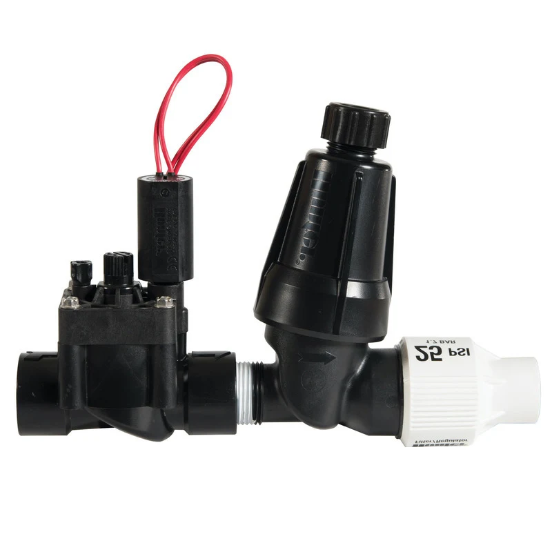 Hunter Irrigation PCZ Drip Control Zone Kit, 1 in x ¾ in, 25 PSI regulation (34001)