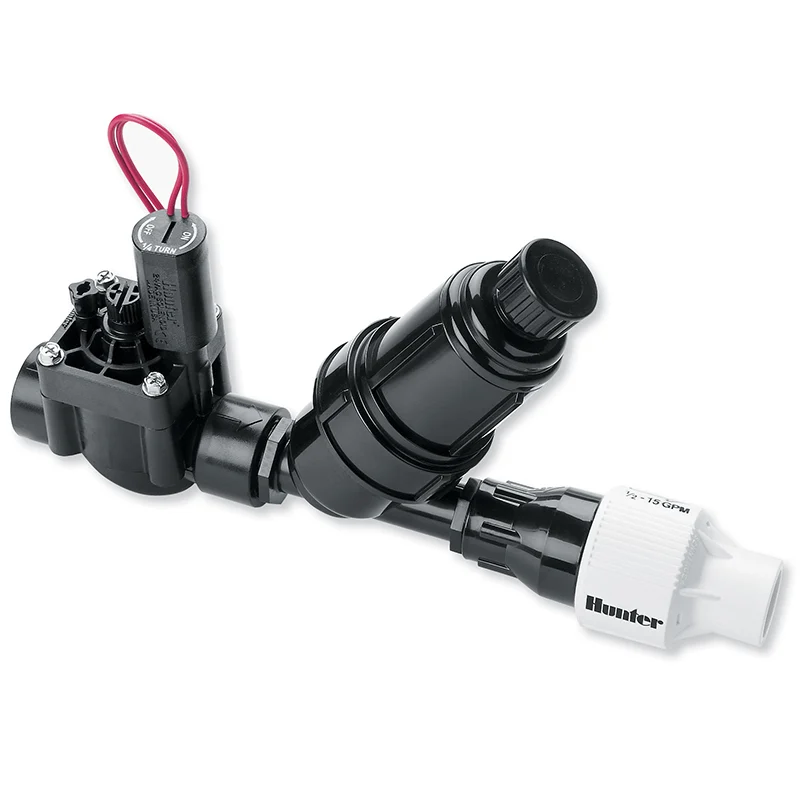 Hunter Irrigation PGV 1 in Drip Control Zone Kit w/ 40 PSI Regulator (36097)