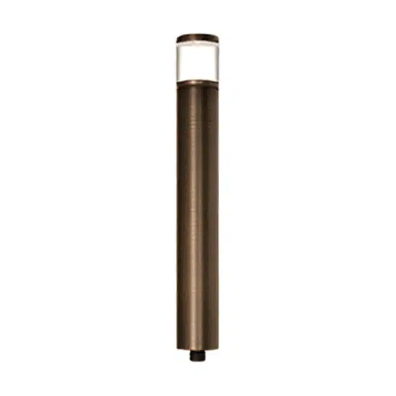 Dauer Firefly Brass Bollard Path Light 6W, Weathered Brass (489904)