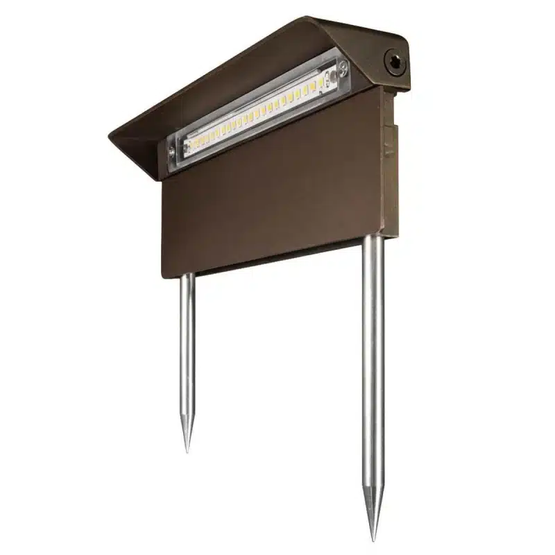 Dauer Rainier Brass Integrated Driveway & Pathway Light 2700K (489911-2700K)