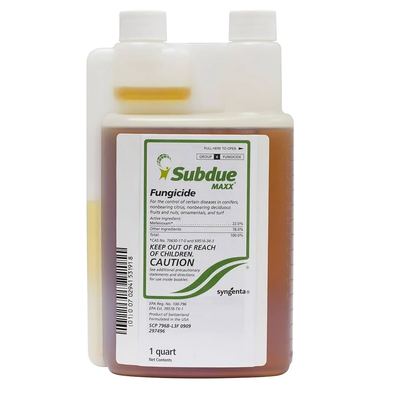 Syngenta Subdue Maxx Turf Fungicide – 1 qt (53191)