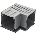 NDS Mini-Channel 90-Degree Elbow with Gray Grate (5380)