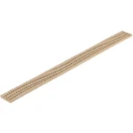 NDS Mini Channel 3' Rectangular Drain Grate, Sand Wave (555S)