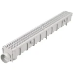 NDS 3" Pro Channel Drain Kit, Gray (764)