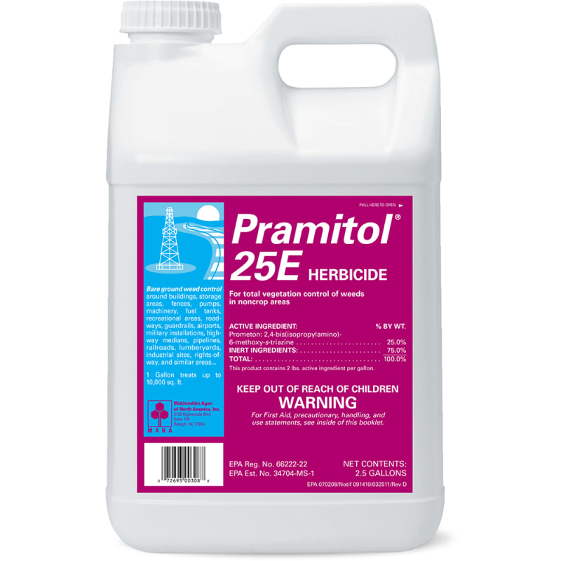 Control Solutions Pramitol 25E Bare Ground Herbicide – 2-1/2 gallon Bottle (82000030)