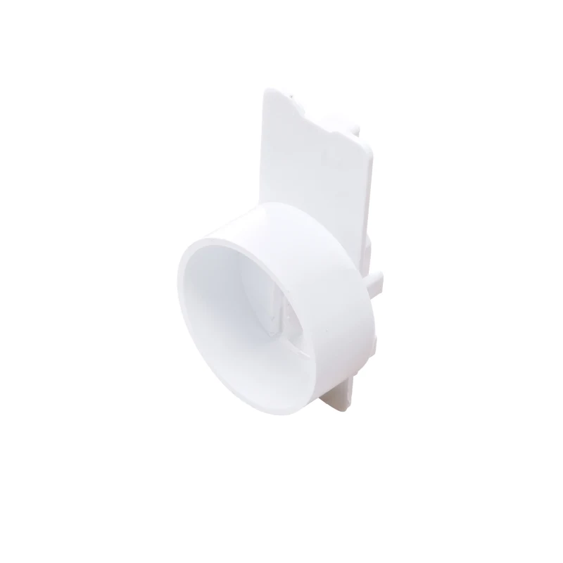 NDS Micro Channel 1-1/2 in. Sch. 40 End Outlet White (8461)