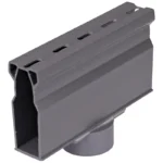 NDS 1-1/4" Micro Bottom Outlet, Gray (8503)