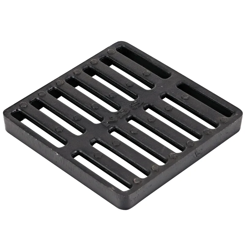 NDS 9" x 9" Square Catch Basin Grate, Ductile Iron (913)