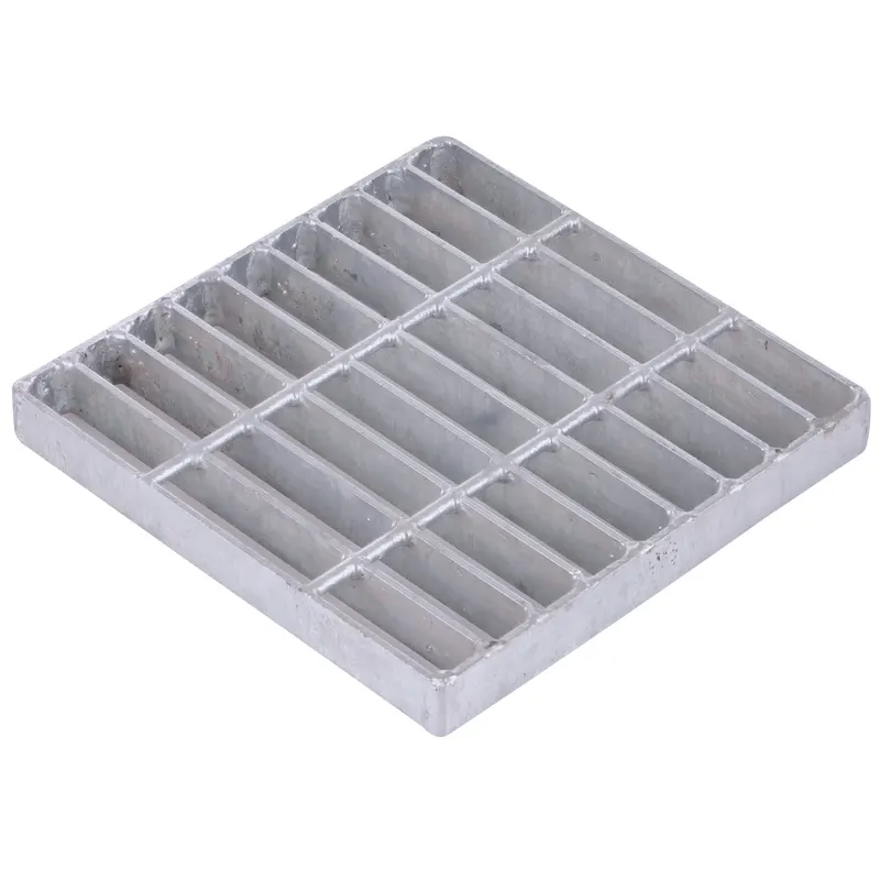 NDS 9" x 9" Square Catch Basin Grate, Galvanized Steel (915)