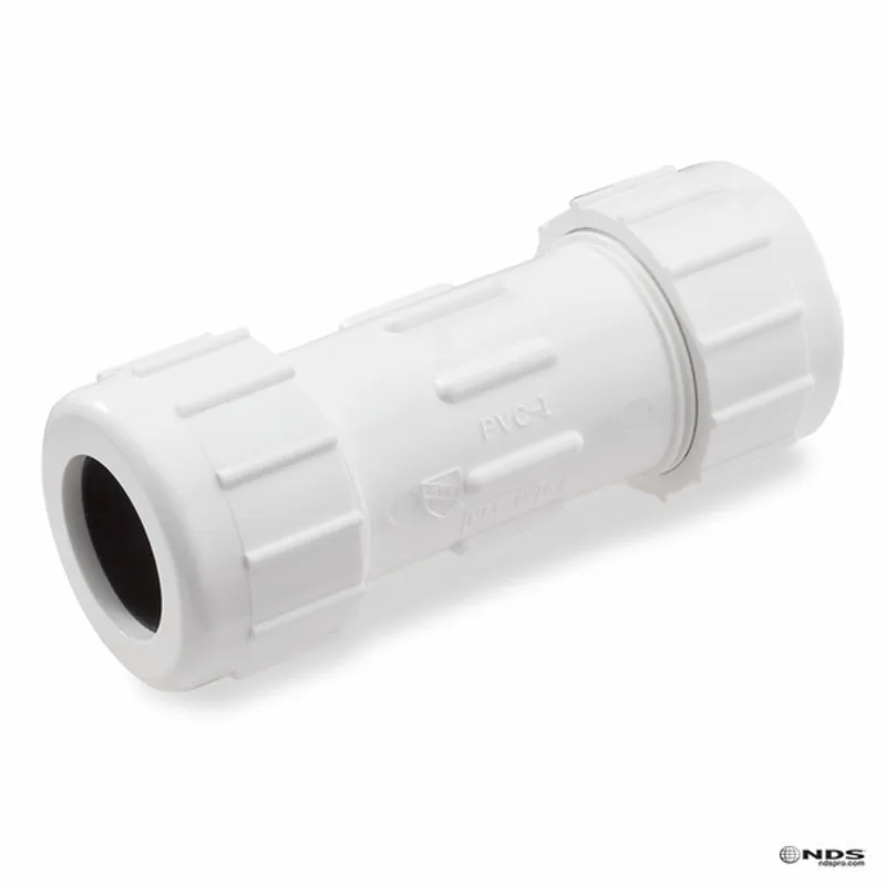 NDS 1/2 PVC CTS Compression Coupling (CCC-0500)