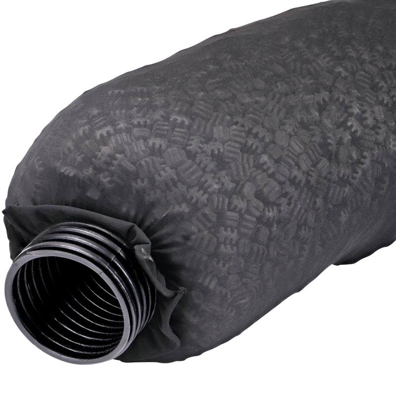 NDS EZflow French Drain 15 in Mesh w/ 6 in Slotted Pipe (EZ-1501F)