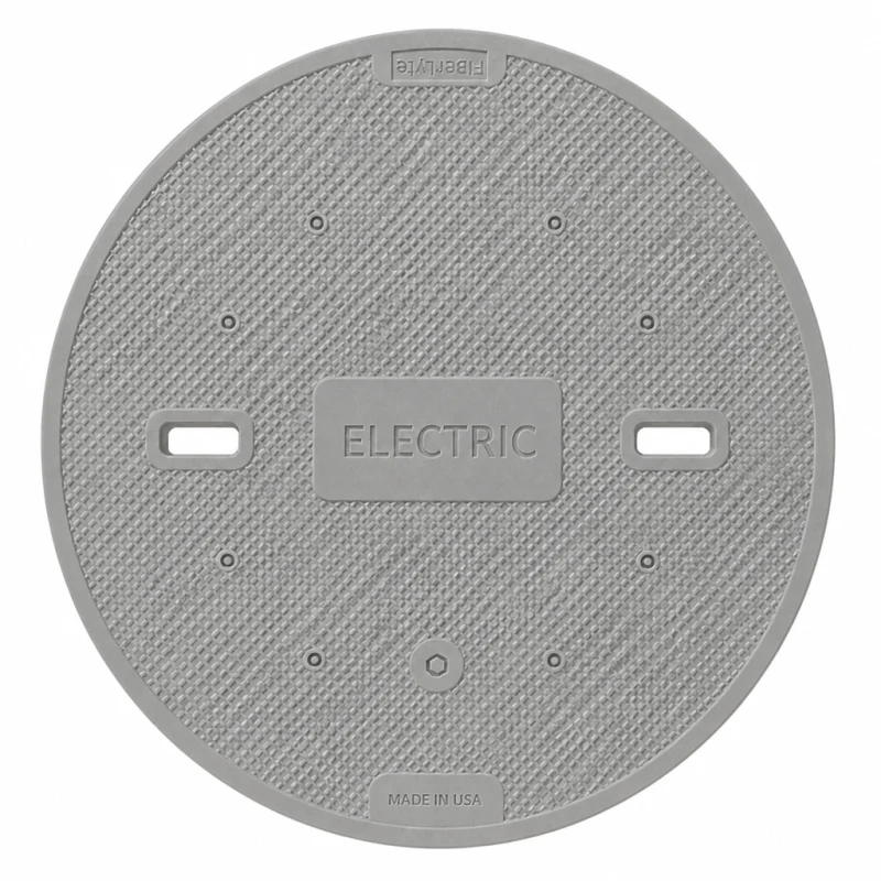 Oldcastle Infrastructure FL08 Fibrelyte Electric Lid Only (FRC091202SE00XY000)