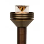 FX Luminaire G ZDC Color-Changing 12" Riser Path Light, Bronze Metallic (G-ZDC-12RA-BZ)