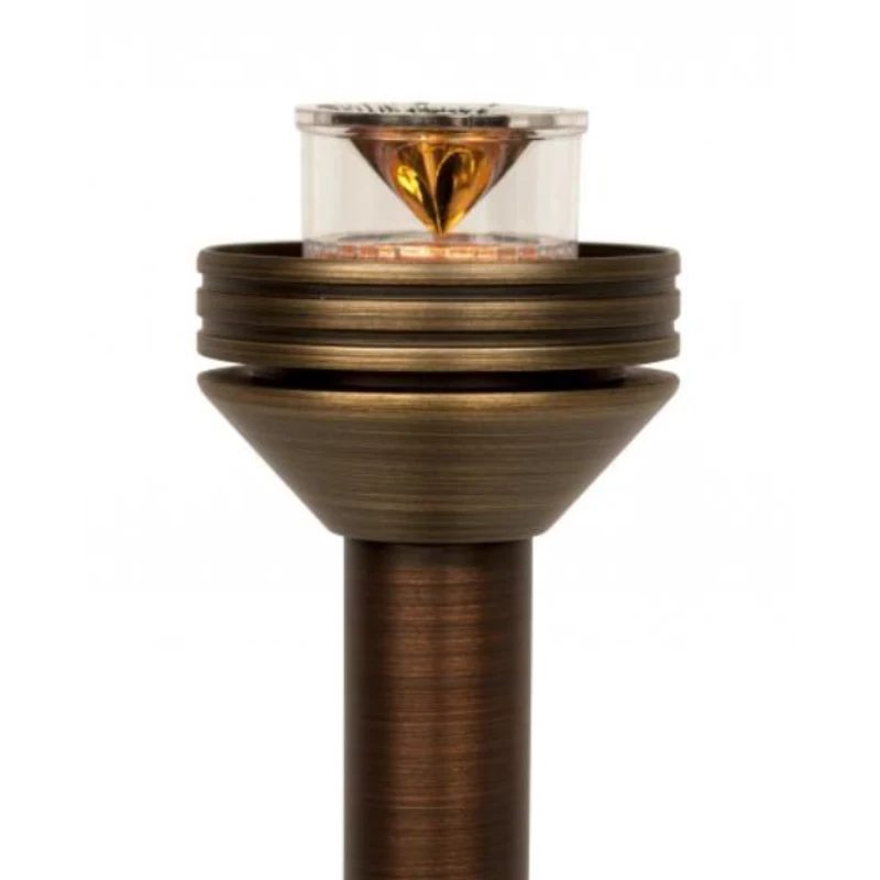FX Luminaire G ZDC Color-Changing 12" Riser Path Light, Bronze Metallic (G-ZDC-12RA-BZ)