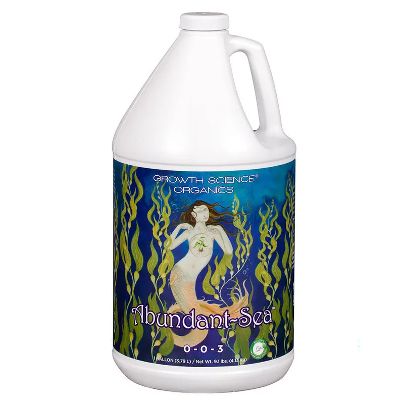 Growth Science Abundant Sea 0-0-3 – 1 gal (GSOASG)